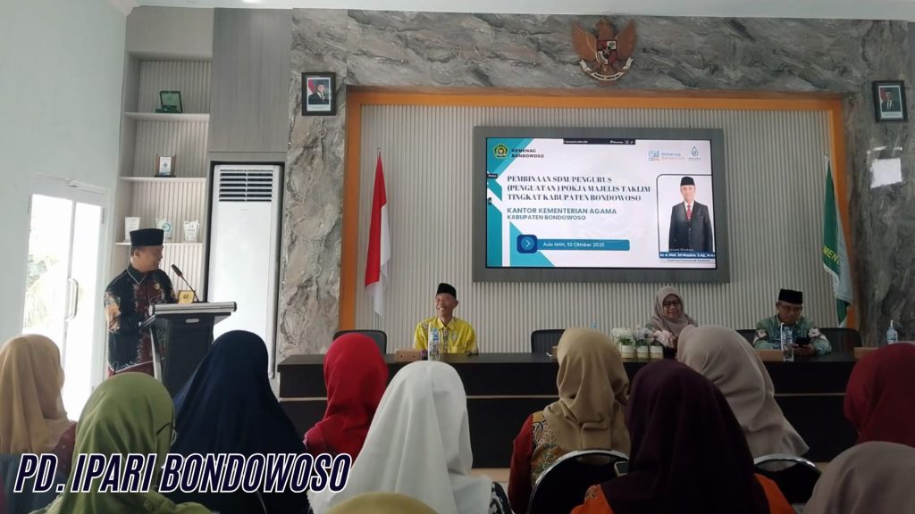 Penguatan Pokja Majelis Taklim, Kemenag Bondowoso Dorong Sinergi Penyuluh dan Umat
